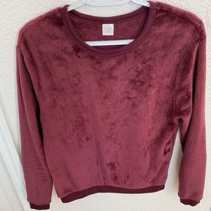 Ultra Soft Maroon Sweater